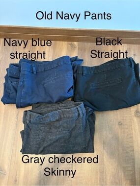 Bundle of 3 Old Navy Women’s Plus Size 26 Pants